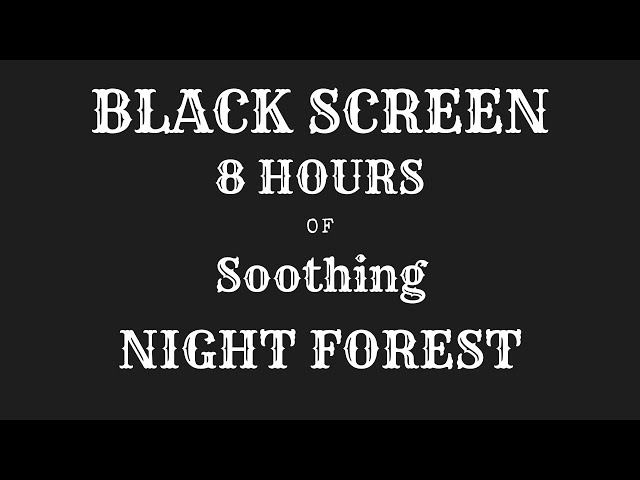 Thumbnail of 8 Hours of Night Forest Sounds